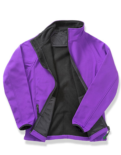 Result Genuine Recycled - Women´s Printable Softshell Jacket with Recycled Fleece Inner - Purple