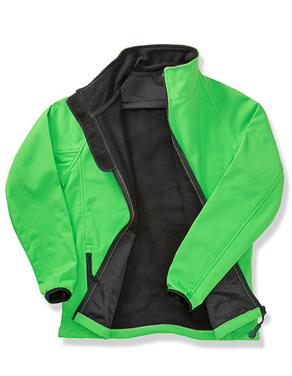 Result Genuine Recycled - Women´s Printable Softshell Jacket with Recycled Fleece Inner - Vivid Green