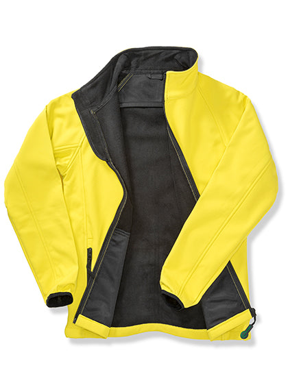 Result Genuine Recycled - Women´s Printable Softshell Jacket with Recycled Fleece Inner - Yellow