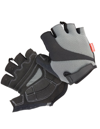 SPIRO - Bikewear Short Handschoenen - Grey/Black