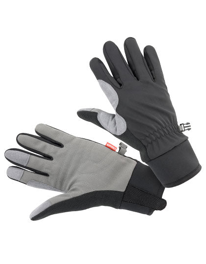 SPIRO - Bikewear Long Handschoenen - Black/Grey