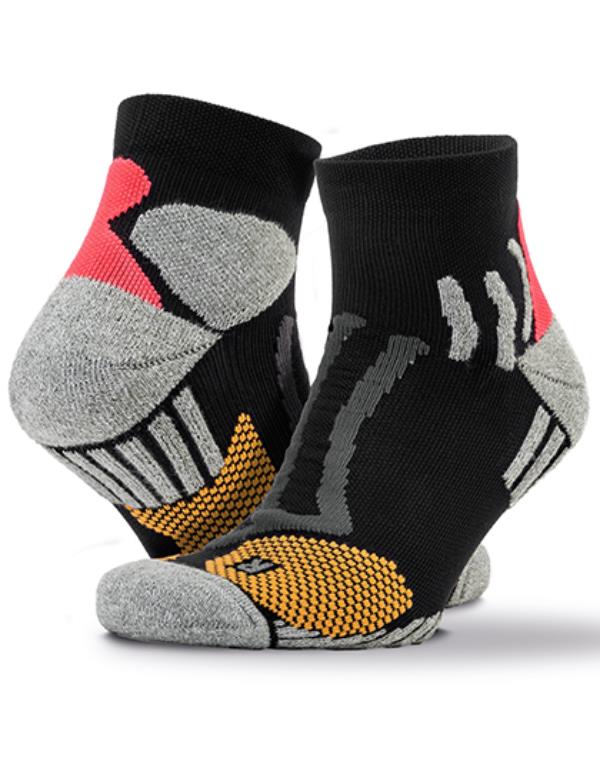 SPIRO - Technical Compressie Coolmax Sport Sokken  - Black