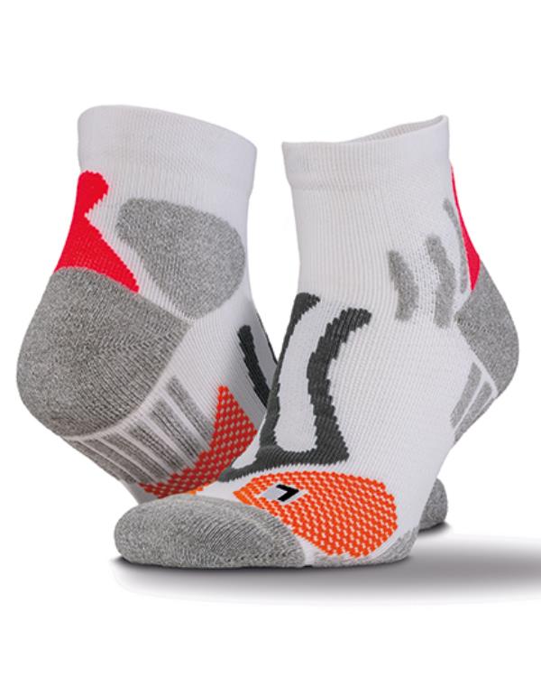 SPIRO - Technical Compressie Coolmax Sport Sokken  - White