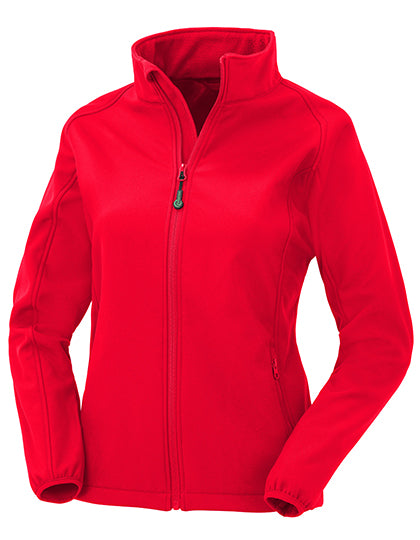 Result Genuine Recycled - Women´s Recycled 2-Layer Printable Softshell Jacket - Red