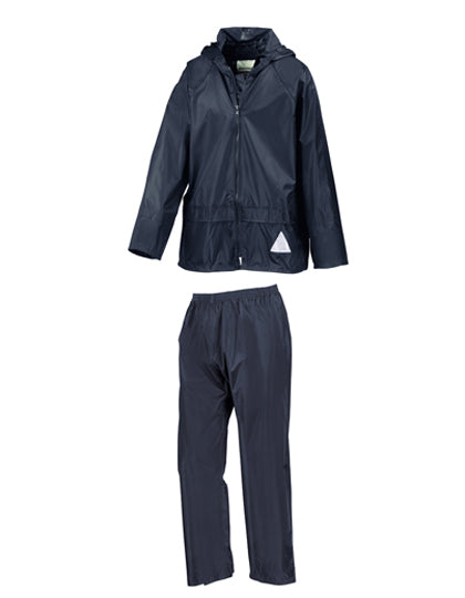 Result - Junior Waterproof Jacket & Trouser Set - Navy