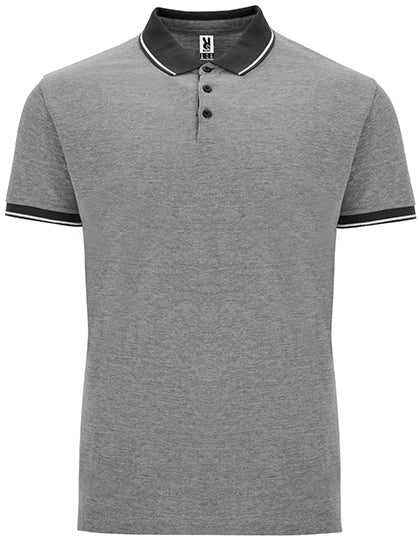 Roly - Bowie Poloshirt - Black Melange 243
