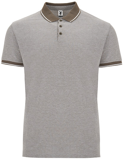 Roly - Bowie Poloshirt - Heather Dark Green Brown 153