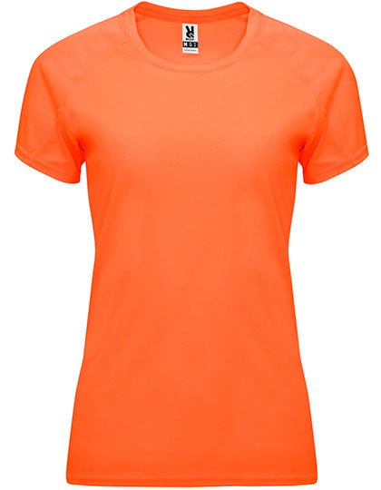 Roly Sport - Bahrain Dames T-Shirt - Fluor Orange 223