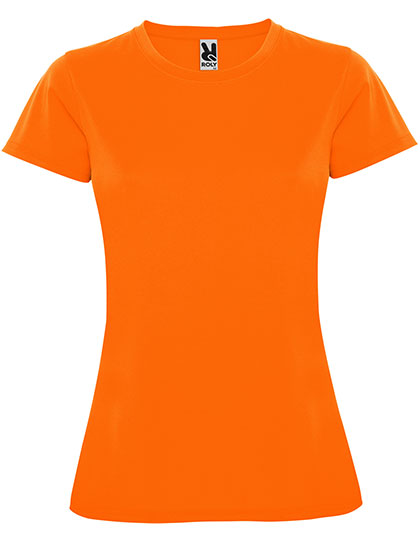 Roly Sport - Montecarlo Dames T-Shirt - Fluor Orange 223