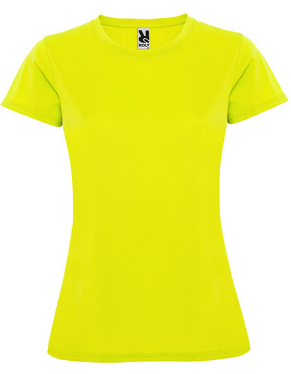 Roly Sport - Montecarlo Dames T-Shirt - Fluor Yellow 221