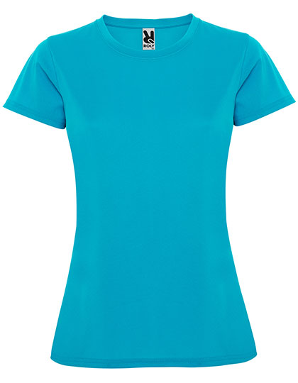 Roly Sport - Montecarlo Dames T-Shirt - Turquoise 12