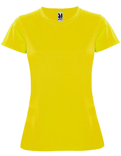 Roly Sport - Montecarlo Dames T-Shirt - Yellow 03