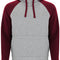 Heather Grey 58/Garnet Red 57