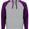 Heather Grey 58/Purple 71
