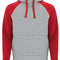 Heather Grey 58/Red 60