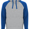 Heather Grey 58/Royal Blue 05