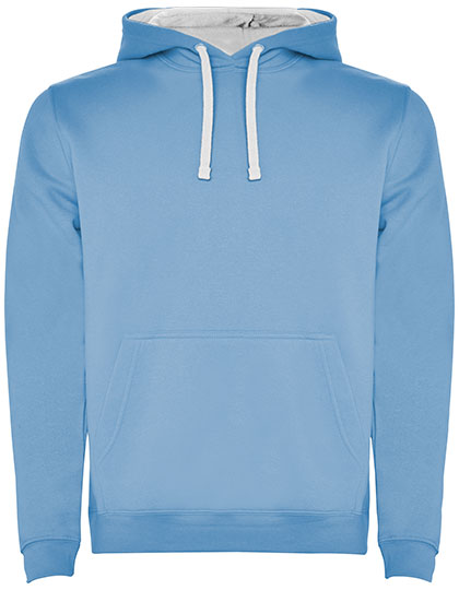 Roly - Urban Hoodie - Sky Blue 10/White 01