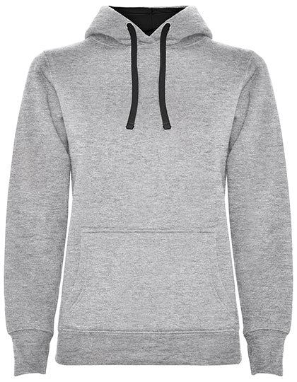 Roly - Urban Dames Hoodie - Heather Grey 58/Black 02
