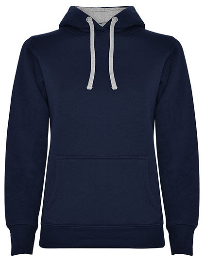 Roly - Urban Dames Hoodie - Navy Blue 55/Heather Grey 58