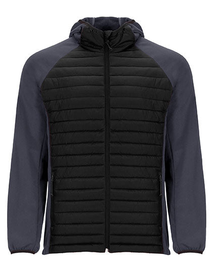 Roly - Minsk Jacket - Black 02 / Lead 23