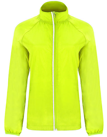 Roly - Glasgow Dames Wind Jas - Fluor Yellow 221
