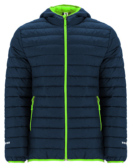 Roly Sport - Norway Sport Jas - Navy Blue 55/Fluor Green 222