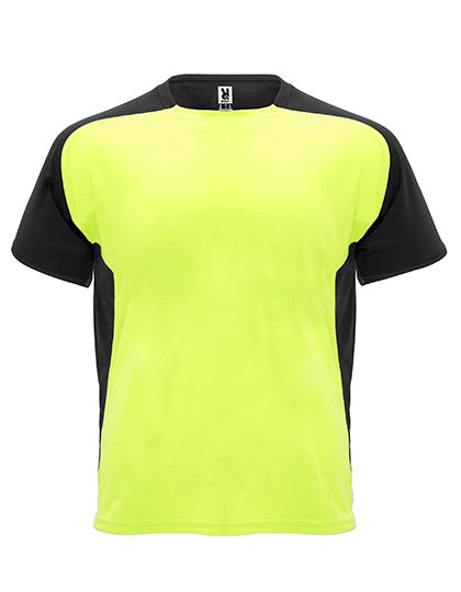 Roly Sport - Bugatti T-Shirt - Fluor Yellow 221/Black 02