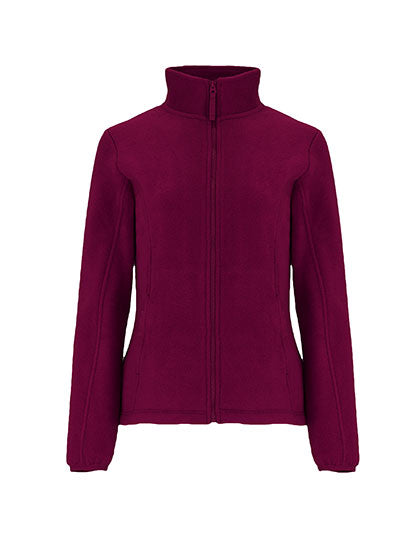 Roly - Artic Dames Fleece Sweater met Rits - Garnet Red 57