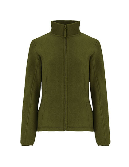 Roly - Artic Dames Fleece Sweater met Rits - Pine Green 159