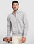 Roly - Montblanc Hoodie met Rits - Heather Grey 58