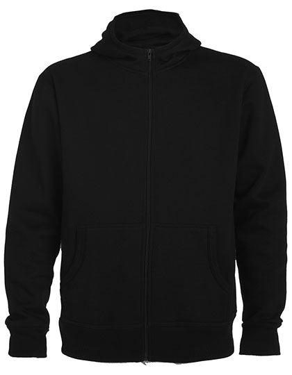 Roly - Montblanc Hoodie met Rits - Black 02