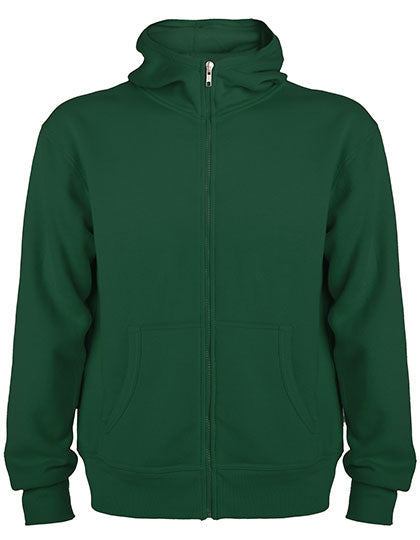 Roly - Montblanc Hoodie met Rits - Bottle Green 56