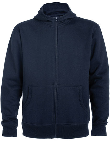 Roly - Montblanc Hoodie met Rits - Navy Blue 55