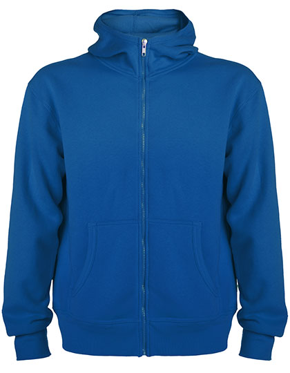 Roly - Montblanc Hoodie met Rits - Royal Blue 05