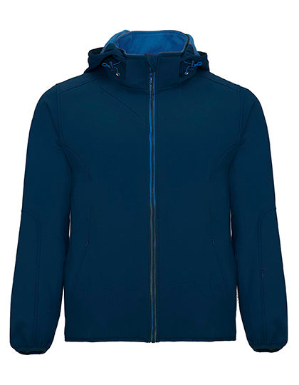 Roly - Siberia Softshell Jas - Navy Blue 55/Royal Blue 05