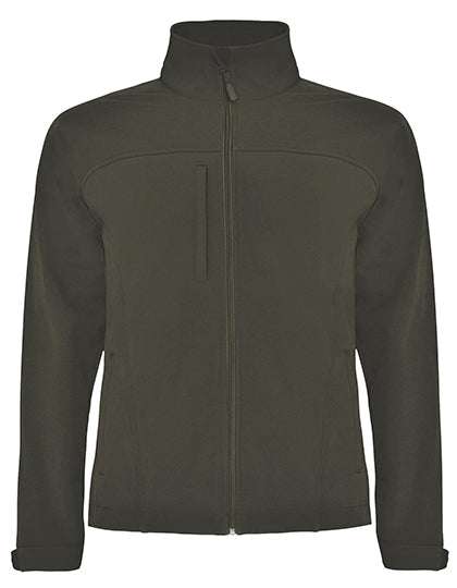 Roly - Rudolph Softshell Jas - Dark Green Brown 38
