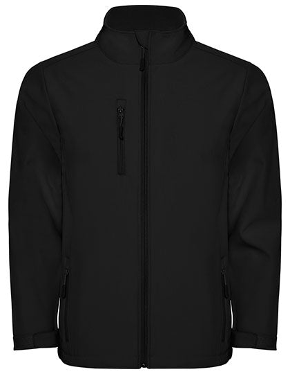 Roly - Nebraska Kinder Softshell Jas - Black 02