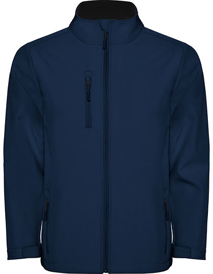 Roly - Nebraska Kinder Softshell Jas - Navy Blue 55