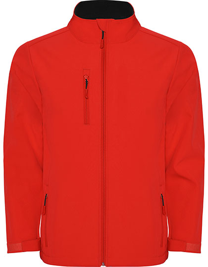 Roly - Kids´ Nebraska Softshell Jacket - Red 60 12 years (uitverkoop)