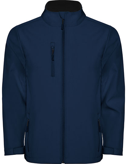 Roly - Nebraska Softshell Jas - Navy Blue 55