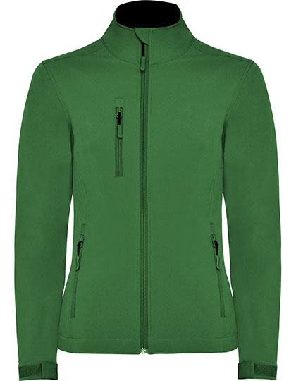 Roly - Nebraska Dames Softshell Jas - Bottle Green 56