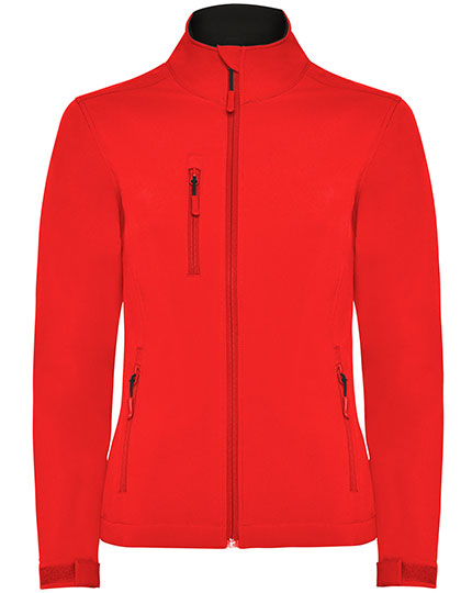 Roly - Nebraska Dames Softshell Jas - Red 60