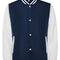 Navy Blue 55 / White 01