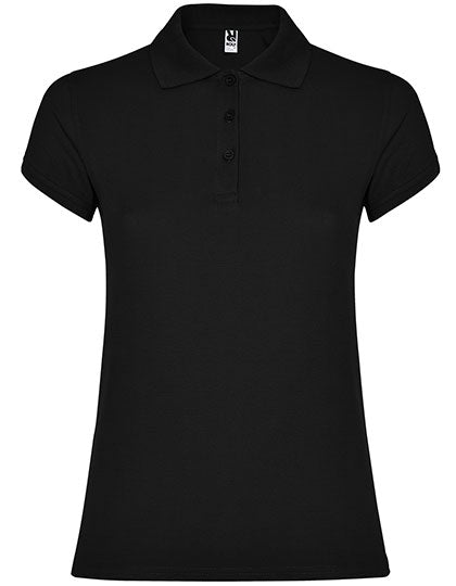 Roly - Star Dames Polo - Black 02