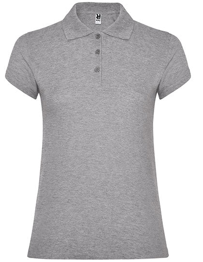 Roly - Star Dames Polo - Heather Grey 58
