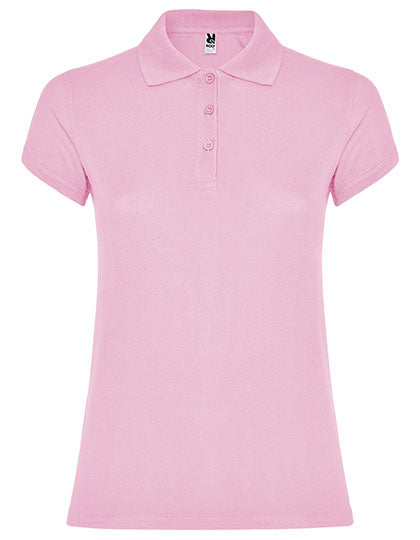 Roly - Star Dames Polo - Light Pink 48