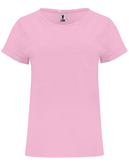 Roly - Cies Dames T-Shirt - Light Pink 48