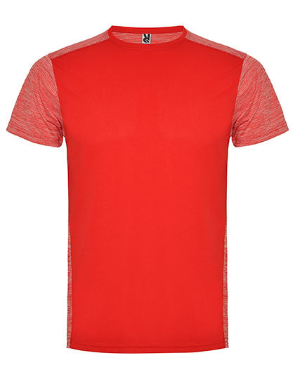 Roly Sport - Zolder T-Shirt - Red 60/Heather Red 245