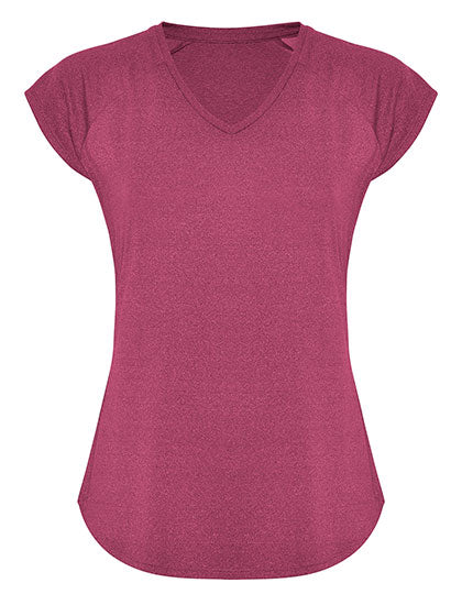 Roly Sport - Avus Dames T-Shirt - Heather Rosette 252