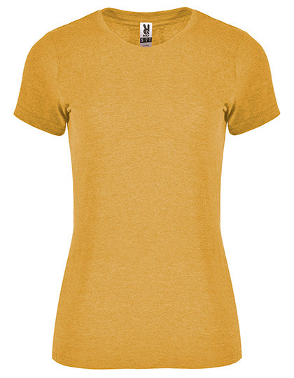 Roly - Fox Dames T-Shirt - Heather Mustard 39